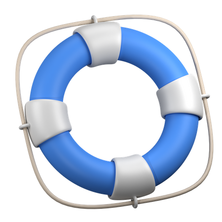 Free Bouée de sauvetage  3D Icon
