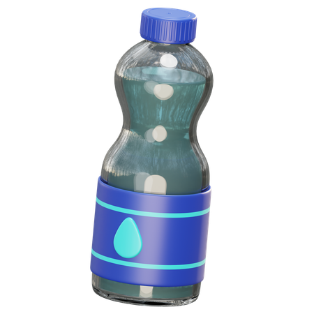 Free Bouteille d'eau  3D Icon