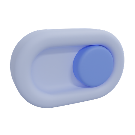 Free Bouton à bascule  3D Icon