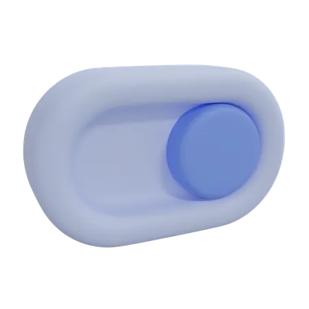 Free Bouton à bascule  3D Icon