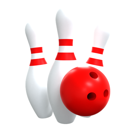 Free Bowling  3D Icon