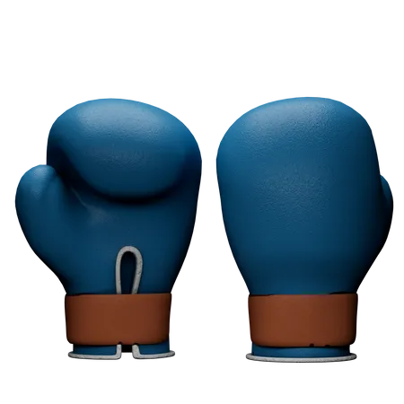 Free Boxing Gloves  3D Icon