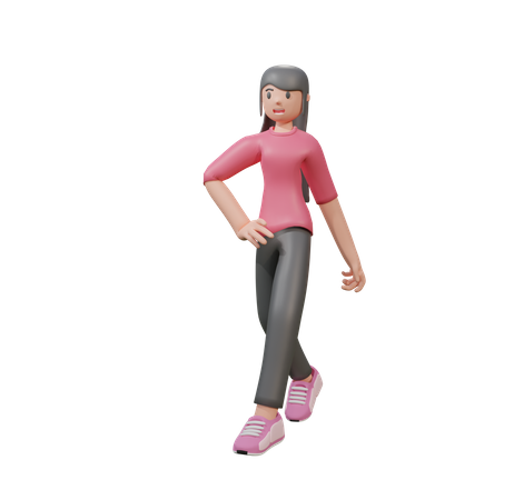 Free Boy holding box  3D Icon