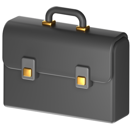 Free Briefcase  3D Icon