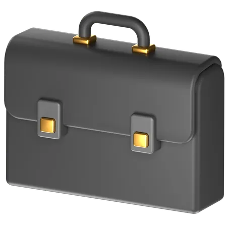 Free 3 D Icon Of A Briefcase 3D Icon
