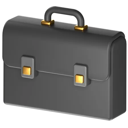 Free Briefcase  3D Icon