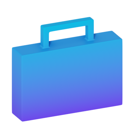 Free Briefcase  3D Illustration