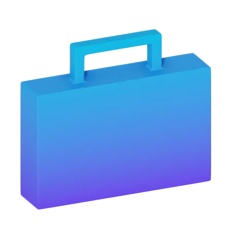 Free Briefcase  3D Illustration