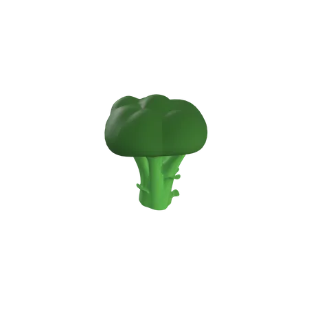 Free Broccoli  3D Icon