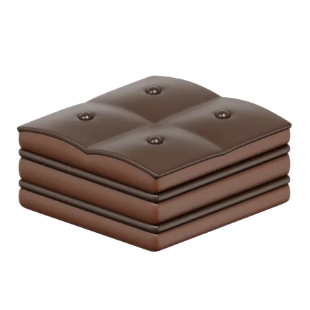 Free Brownies de chocolate  3D Icon