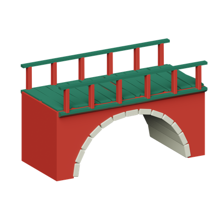 Free Brücke  3D Illustration