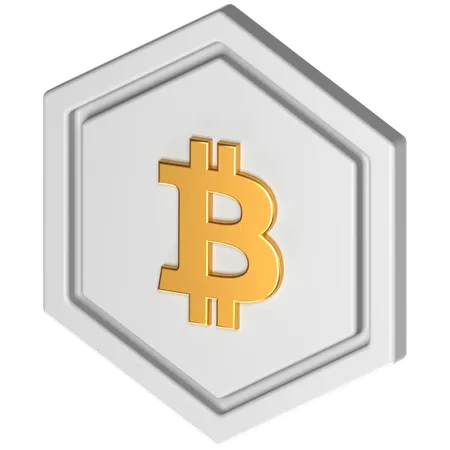 Free Moeda btc  3D Icon