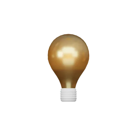 Free Bulb Idea 3 D Icon 3D Icon