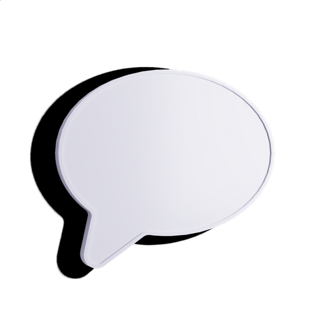 Free Bulle  3D Icon