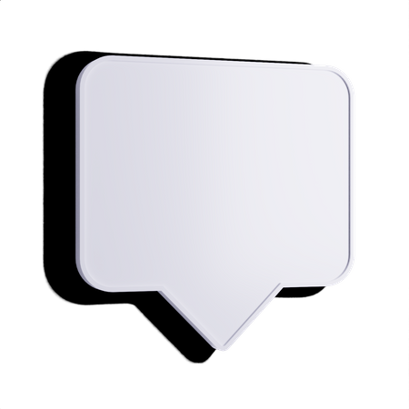 Free Bulle de discussion  3D Icon