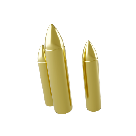 Free Bullet  3D Illustration