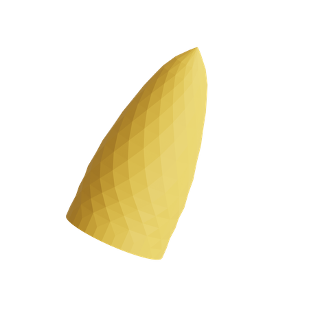 Free Bullet Shape  3D Illustration