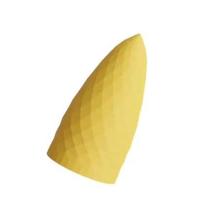 Free Bullet Shape  3D Illustration