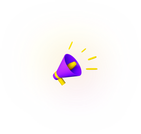 Free Bullhorn  3D Icon