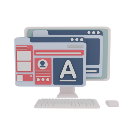 Free Business Account  3D Icon