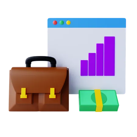 Free Business Analysis  3D Illustration