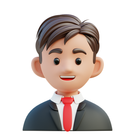 Free Businessman  3D Icon