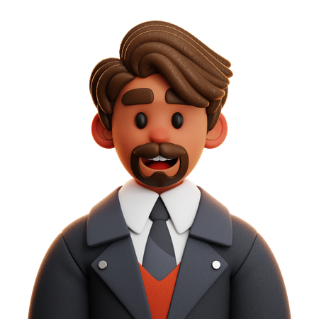 Free BUSINESSMAN  3D Icon