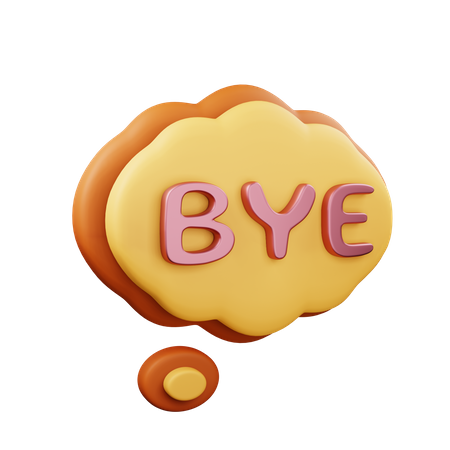 Free Bye  3D Icon