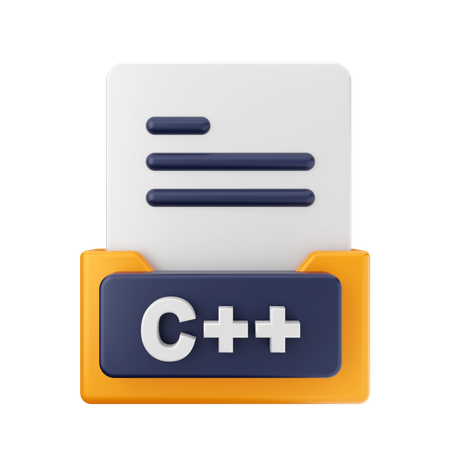 Free C Language Folder  3D Icon