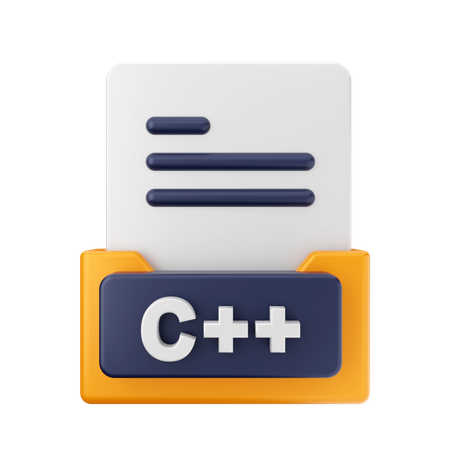 Free C Sprachordner  3D Icon
