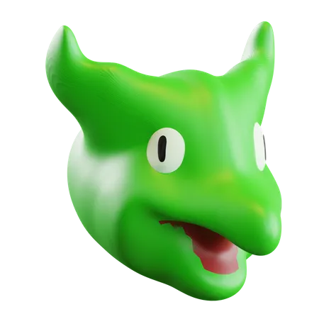 Free Cabeza de dragón  3D Icon