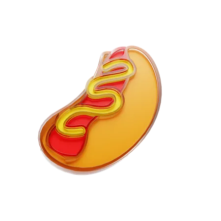 Free Cachorro-quente  3D Illustration