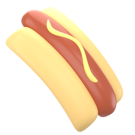 Free Cachorro-quente  3D Icon