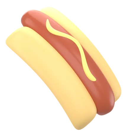 Free Cachorro-quente  3D Icon