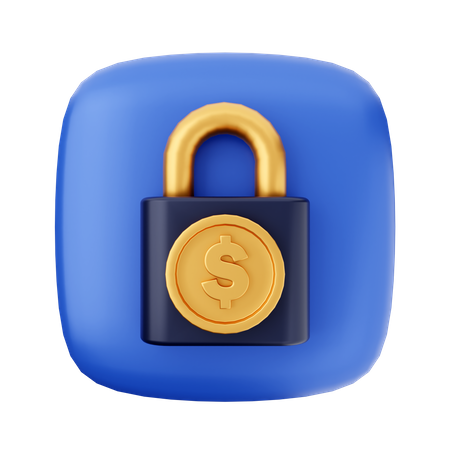 Free Cadenas en dollars  3D Icon