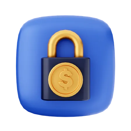 Free Cadenas en dollars  3D Icon