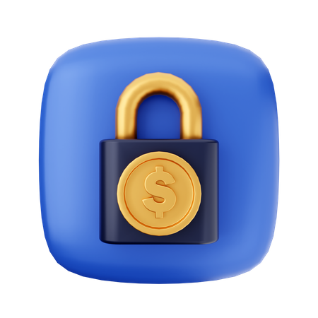 Free Cadenas en dollars  3D Icon