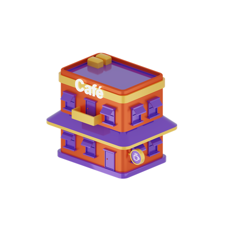 Free Café  3D Icon