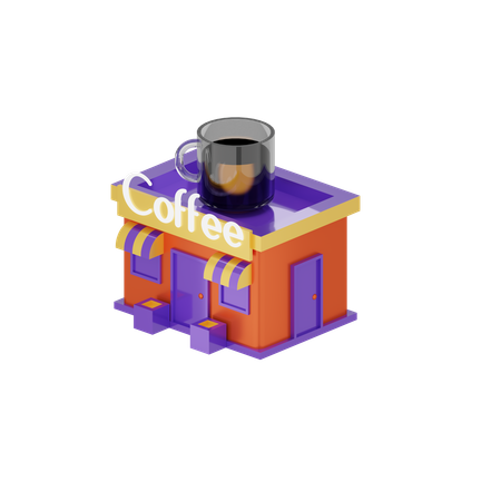 Free Café  3D Icon