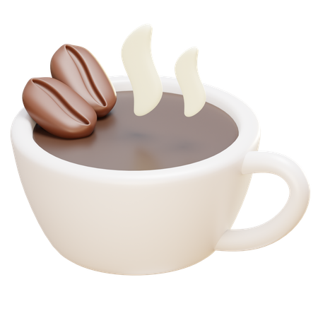 Free Café chaud  3D Icon