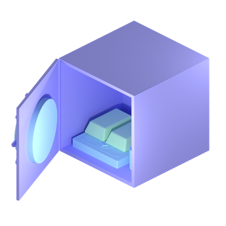 Free Caja fuerte  3D Icon