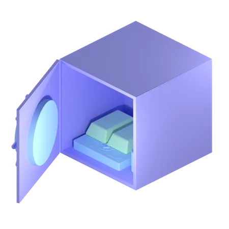 Free Caja fuerte  3D Icon