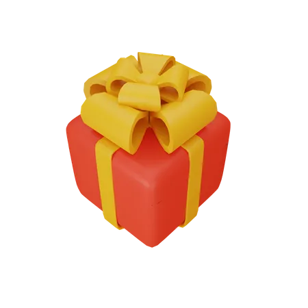 Free Caja de regalo  3D Illustration