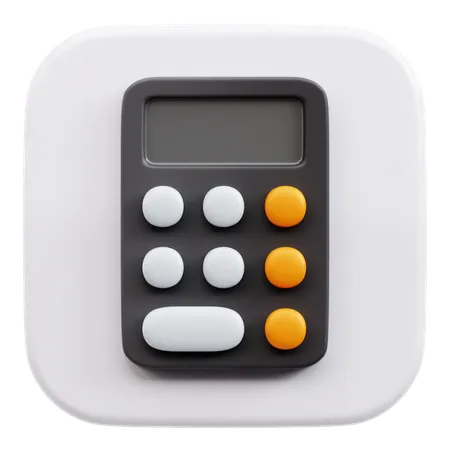 Free Calculadora  3D Icon