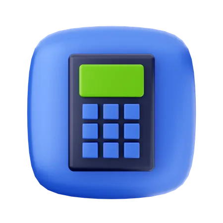 Free Calculadora  3D Icon