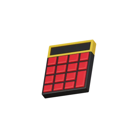 Free Calculator  3D Icon