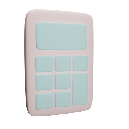 Free Calculator  3D Icon