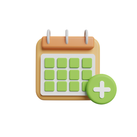 Free Calendar  3D Illustration