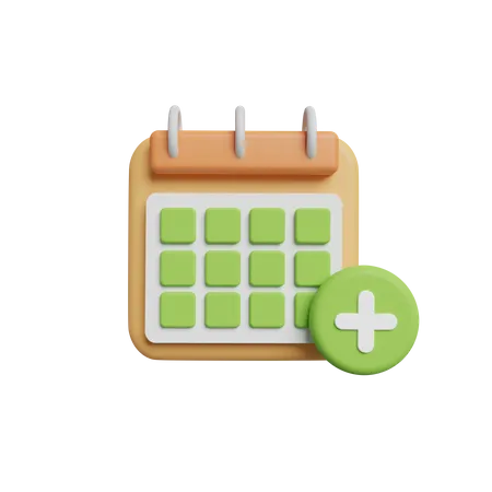 Free Calendar  3D Illustration