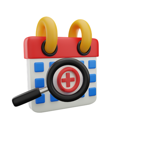 Free Calendar Appointment  3D Icon